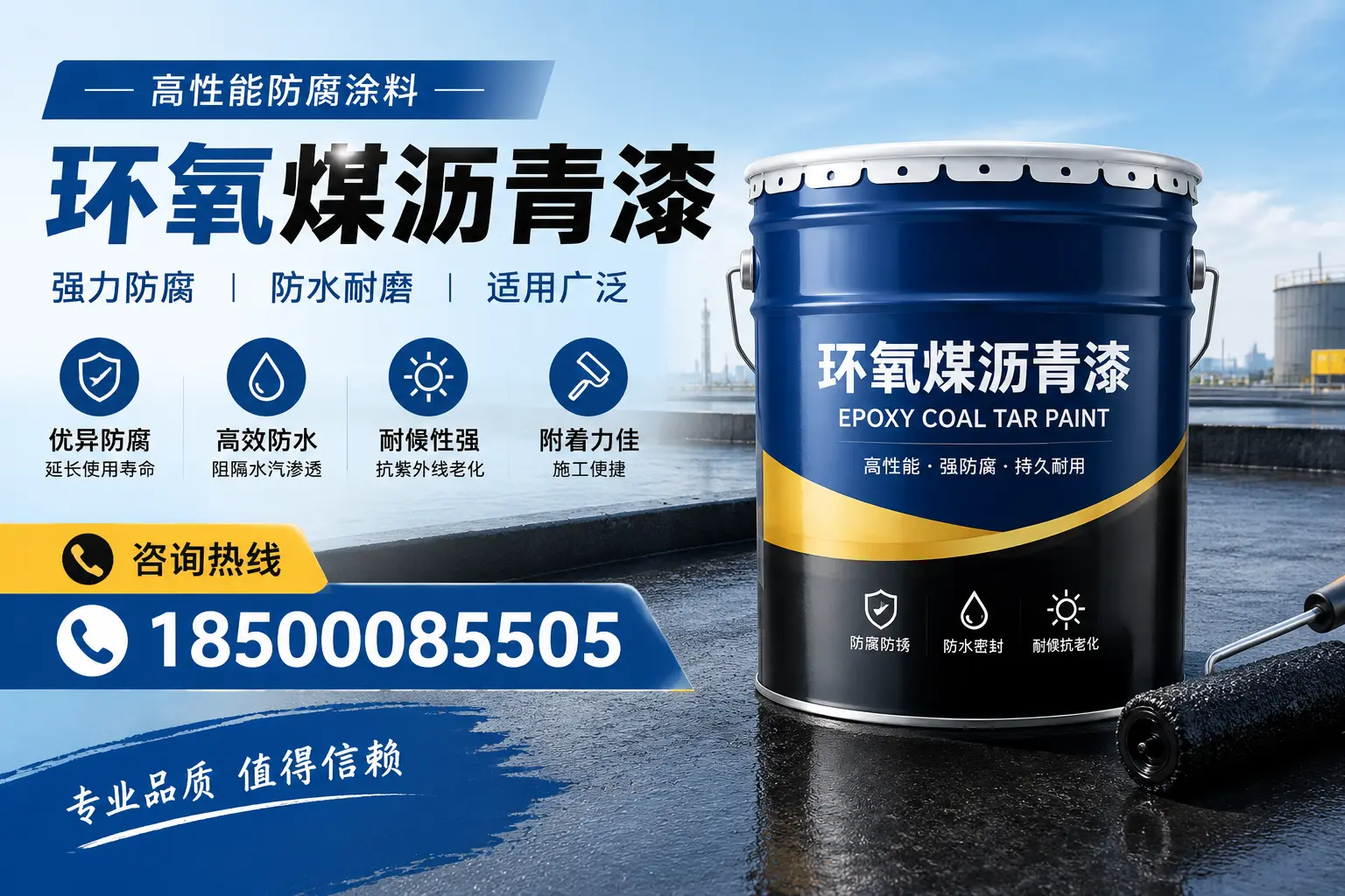 环氧煤沥青漆的主要成分与功能,玉溪用户深度了解